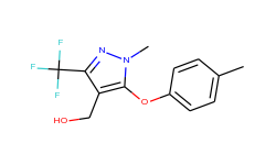 [1-methyl-5-(4-methylphenoxy)-3-(trifluoromethyl)-1h-pyrazol-4-yl]methanol