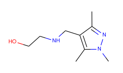 2-{[(1,3,5-trimethyl-1h-pyrazol-4-yl)methyl]-amino}ethanol