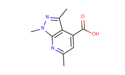 1,3,6-trimethyl-1h-pyrazolo[3,4-b]pyridine-4-carboxylic acid