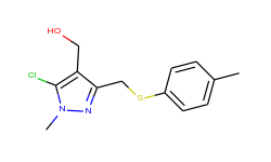 (5-chloro-1-methyl-3-{[(4-methylphenyl)sulfanyl]-methyl}-1h-pyrazol-4-yl)methanol
