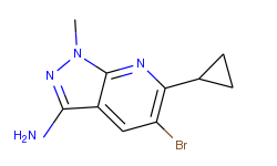 5-bromo-6-cyclopropyl-1-methyl-1h-pyrazolo[3,4-b]pyridin-3-amine