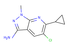 5-chloro-6-cyclopropyl-1-methyl-1h-pyrazolo[3,4-b]pyridin-3-amine