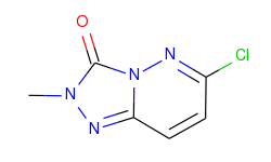 6-chloro-2-methyl[1,2,4]triazolo[4,3-b]pyridazin-3(2h)-one
