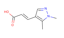 (2e)-3-(1,5-dimethyl-1h-pyrazol-4-yl)acrylic acid