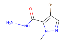 4-bromo-1-methyl-1h-pyrazole-5-carbohydrazide