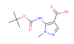 5-(tert-butoxycarbonylamino)-1-methyl-1h-pyrazole-4-carboxylic acid
