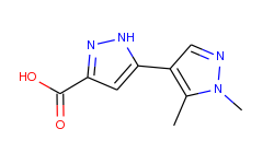 1,5-dimethyl-2h,1h-[3,4]bipyrazolyl-5-carboxylic acid