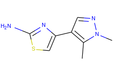 4-(1,5-dimethyl-1h-pyrazol-4-yl)-thiazol-2-ylamine