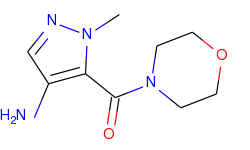 (4-amino-2-methyl-2h-pyrazol-3-yl)-morpholin-4-yl-methanone