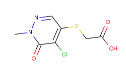 (5-chloro-1-methyl-6-oxo-1,6-dihydro-pyridazin-4-ylsulfanyl)-acetic acid