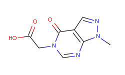 (1-methyl-4-oxo-1,4-dihydro-pyrazolo[3,4-d]-pyrimidin-5-yl)-acetic acid