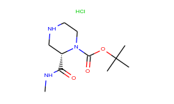 (S) 1-BOC-2-(METHYLCARBAMOYL)PIPERAZINE-hydrochloride