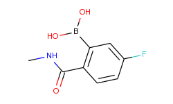 n-methyl 2-borono-4-fluorobenzamide