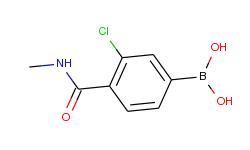 3-chloro-4-(n-methylcarbamoyl)phenylboronic acid