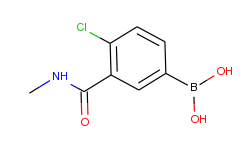 4-chloro-3-(n-methylcarbamoyl)phenylboronic acid