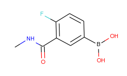4-fluoro-3-(methylcarbamoyl)phenylboronic acid