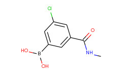 n-methyl 3-borono-5-chlorobenzamide
