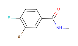 n-methyl 3-bromo-4-fluorobenzamide