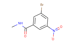 n-methyl 3-bromo-5-nitrobenzamide