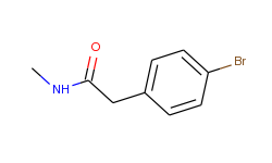 2-(4-bromophenyl)-n-methylacetamide