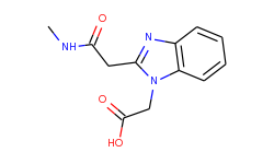 (2-methylcarbamoylmethyl-benzoimidazol-1-yl)-acetic acid