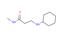 3-(cyclohexylamino)-n-methylpropanamide