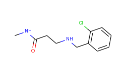 3-[(2-chlorobenzyl)amino]-n-methylpropanamide