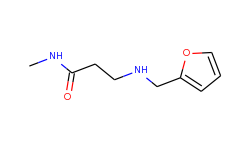 3-[(2-furylmethyl)amino]-n-methylpropanamide