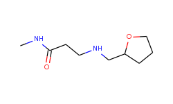 n-methyl-3-[(tetrahydro-2-furanylmethyl)amino]-propanamide