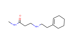 3-{[2-(1-cyclohexen-1-yl)ethyl]amino}-n-methylpropanamide