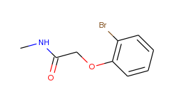 2-(2-bromophenoxy)-n-methylacetamide
