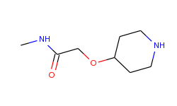 n-methyl-2-(4-piperidinyloxy)acetamide