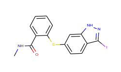 Benzamide, 2-[(3-iodo-1H-indazol-6-yl)thio]-N-methyl-