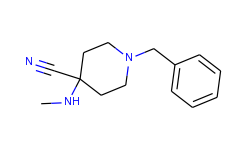 1-benzyl-4-(methylamino)-4-piperidinecarbonitrile