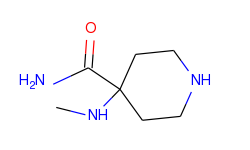 4-(methylamino)piperidine-4-carboxamide