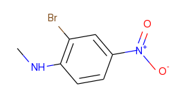 n-methyl 2-bromo-4-nitroaniline