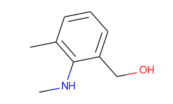 n-methyl 2-methyl-6-hydroxymethylaniline