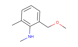 n-methyl 2-methyl-6-methoxymethylaniline