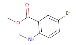 methyl 5-bromo-2-(methylamino)benzoate