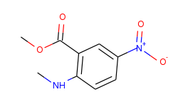 methyl 2-(methylamino)-5-nitrobenzenecarboxylate