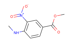 methyl 4-(methylamino)-3-nitrobenzenecarboxylate