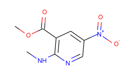 methyl 2-(methylamino)-5-nitronicotinate