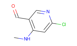 6-chloro-4-(methylamino)pyridine-3-carbaldehyde