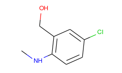 n-methyl 4-chloro-2-hydroxymethylaniline