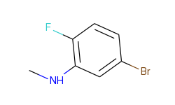 n-methyl 5-bromo-2-fluoroaniline