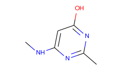 2-methyl-6-(methylamino)-4-pyrimidinol