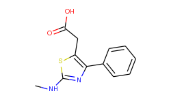 (2-methylamino-4-phenyl-thiazol-5-yl)-acetic acid