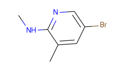 5-bromo-n,3-dimethyl-2-pyridinamine