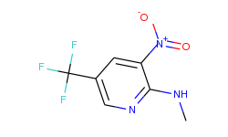 2-methylamino-3-nitro-5-(trifluoromethyl)pyridine