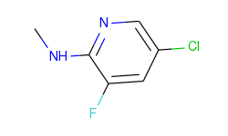 5-chloro-3-fluoro-2-methylaminopyridine